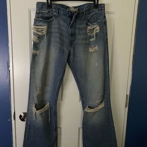 Mens Vintage Levi’s Boot Cut Sz 34x30